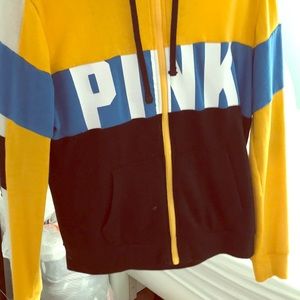 Pink brand hoodie
